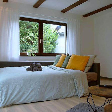Studio-Apartment Mit Garten, Parkplatz & Kueche Offenburg Esterno foto
