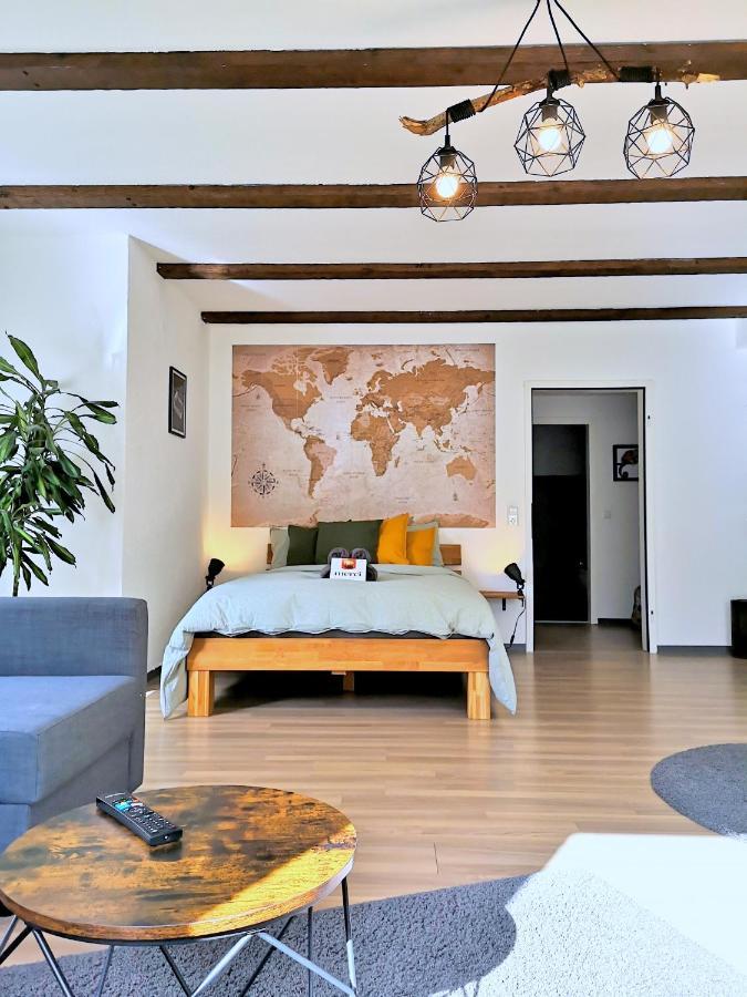 Studio-Apartment Mit Garten, Parkplatz & Kueche Offenburg Esterno foto