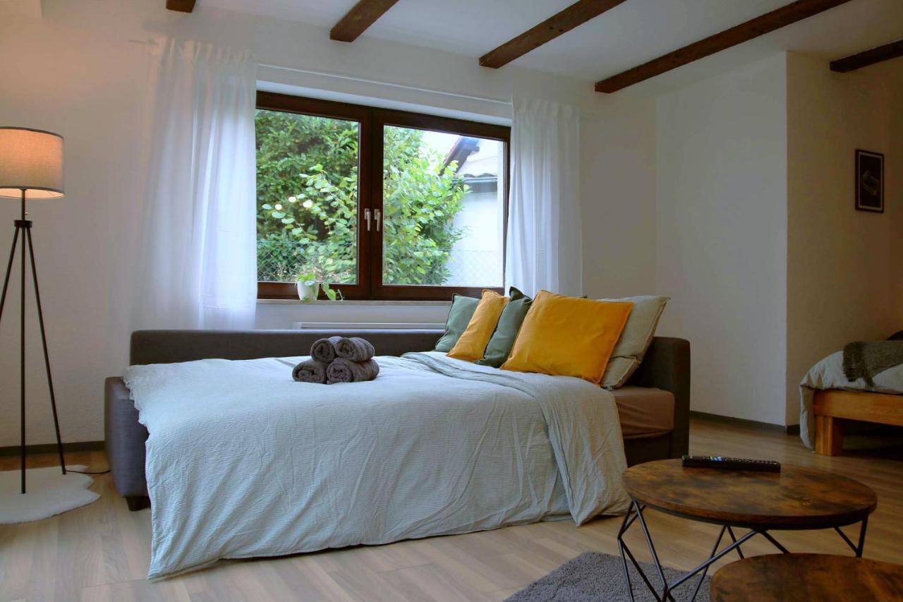 Studio-Apartment Mit Garten, Parkplatz & Kueche Offenburg Esterno foto